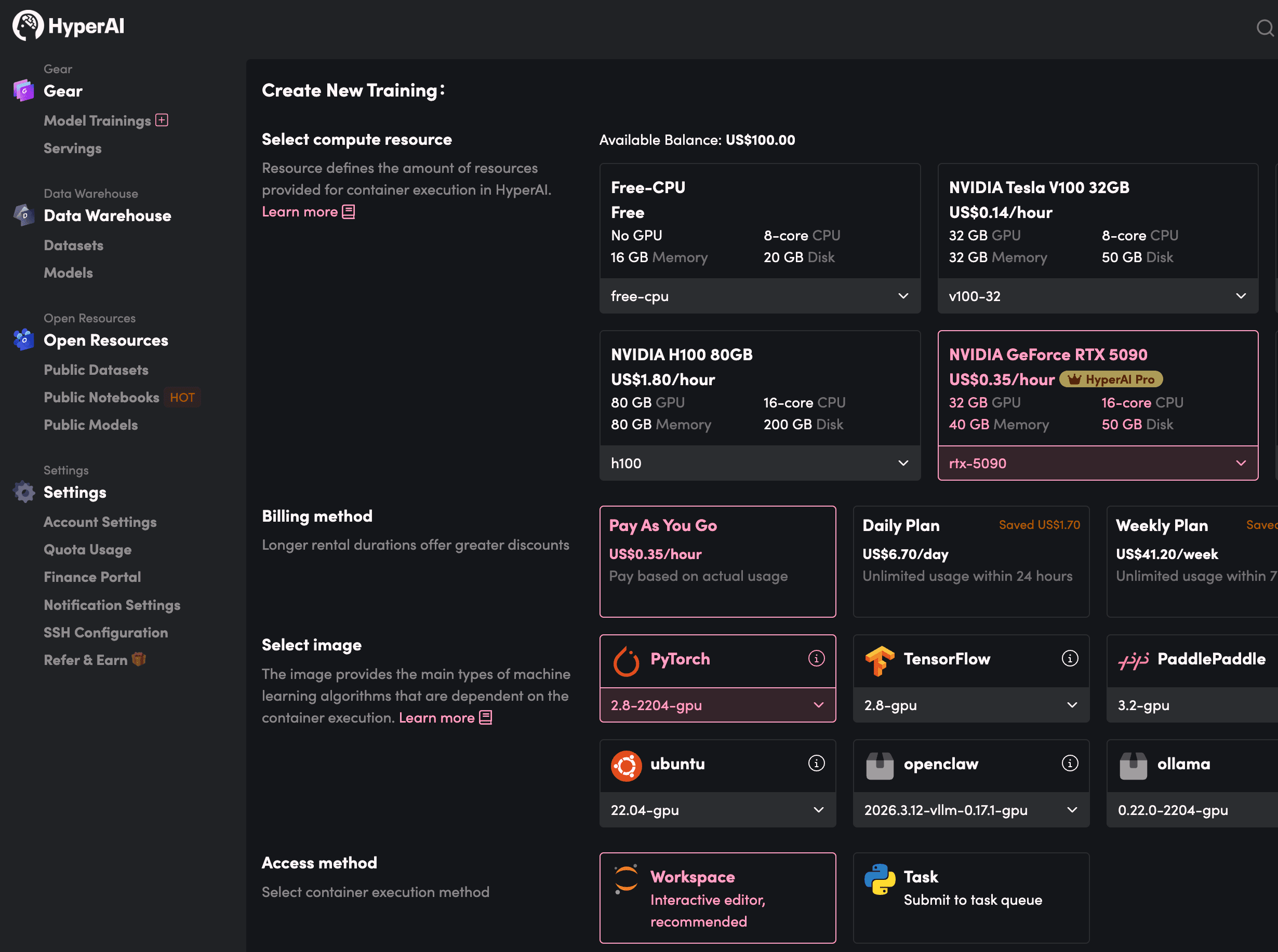 Product screenshot